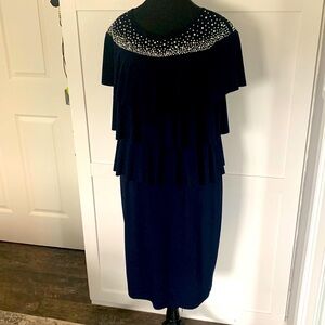 Joseph Ribkoff NWOT Navy dress